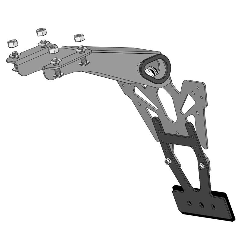 Support de plaque Yamaha MT125